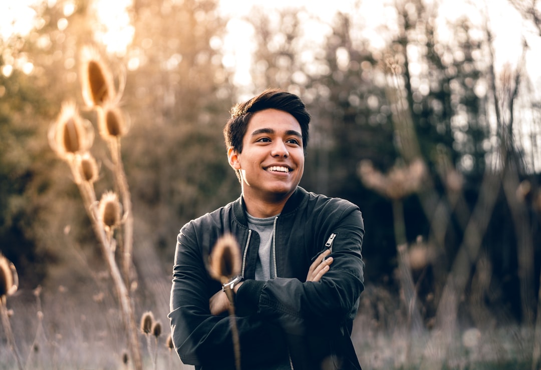 Hero image — photographer and subject